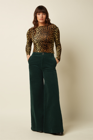 King Louie King Louie - peppa pants corduroy - pine green