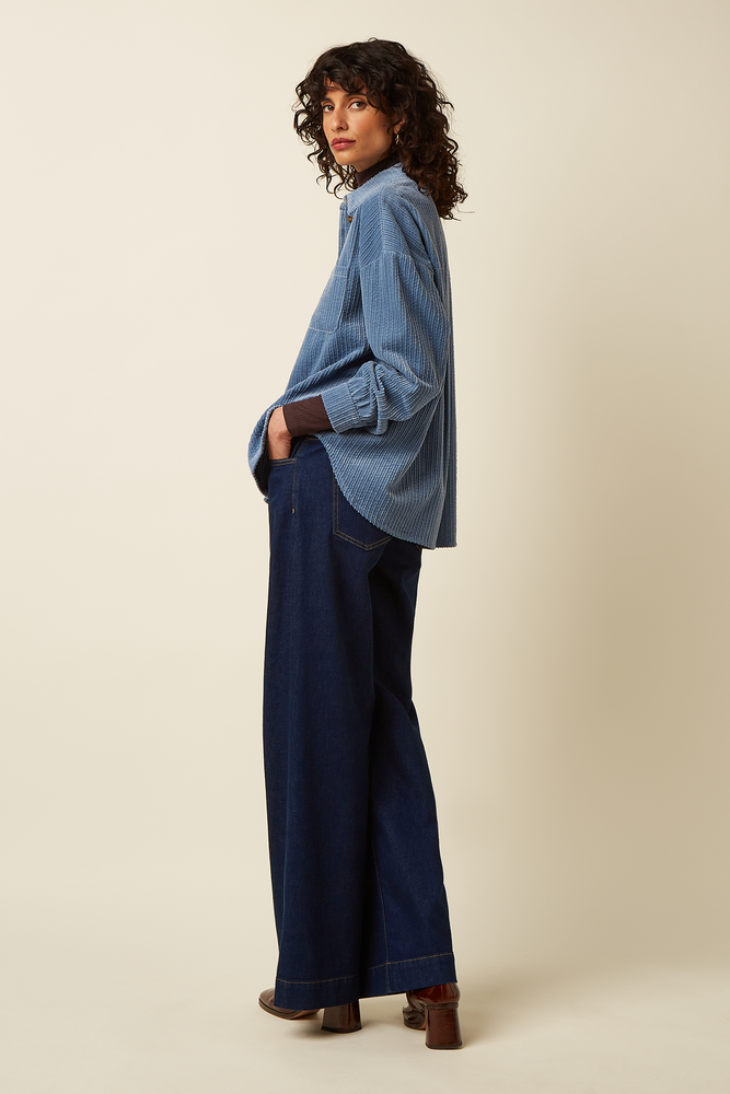 King Louie King Louie - fee pocket blouse birch cord - lavender