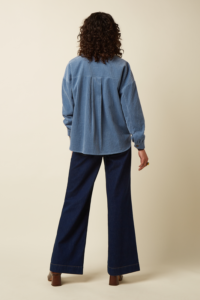 King Louie King Louie - fee pocket blouse birch cord - lavender