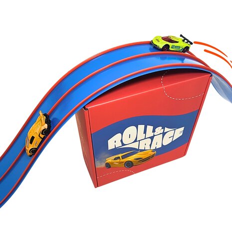 Roll & Race Roll & Race - flexibele autobaan Roll & Race Roll & Race - flexibele autobaan