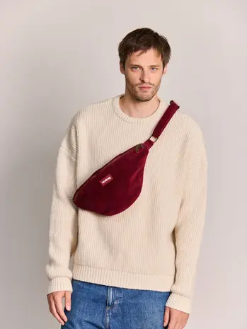 Hindbag Hindbag - belt bag sasha - corduroy burgundy Hindbag Hindbag - belt bag sasha - corduroy burgundy