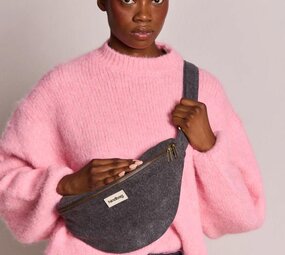 Hindbag Hindbag - belt bag sasha - dark grey Hindbag Hindbag - belt bag sasha - dark grey