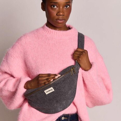 Hindbag Hindbag - belt bag sasha - dark grey Hindbag Hindbag - belt bag sasha - dark grey