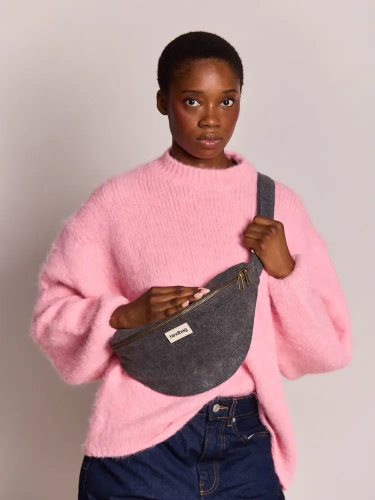 Hindbag Hindbag - belt bag sasha - dark grey Hindbag Hindbag - belt bag sasha - dark grey