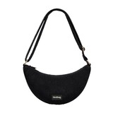 Hindbag Hindbag - crossbody bag andrea - corduroy black Hindbag Hindbag - crossbody bag andrea - corduroy black