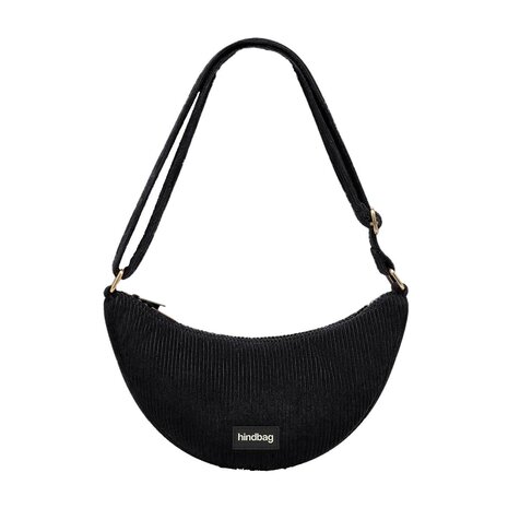 Hindbag Hindbag - crossbody bag andrea - corduroy black Hindbag Hindbag - crossbody bag andrea - corduroy black