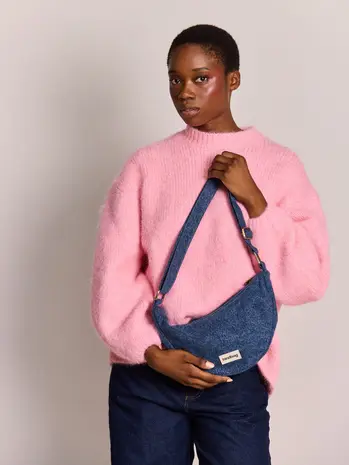 Hindbag Hindbag - crossbody bag andrea - denim dark blue Hindbag Hindbag - crossbody bag andrea - denim dark blue