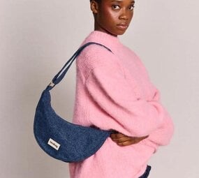 Hindbag Hindbag - crossbody bag andrea - denim dark blue Hindbag Hindbag - crossbody bag andrea - denim dark blue