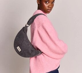 Hindbag Hindbag - crossbody bag andrea - denim dark grey Hindbag Hindbag - crossbody bag andrea - denim dark grey