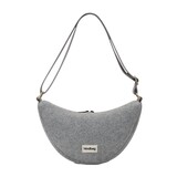Hindbag Hindbag - crossbody bag andrea - wool effect grey