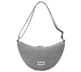 Hindbag Hindbag - crossbody bag andrea - wool effect grey Hindbag Hindbag - crossbody bag andrea - wool effect grey