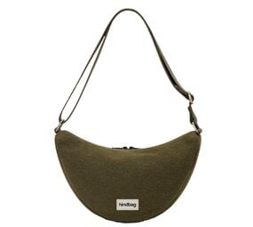Hindbag Hindbag - crossbody bag andrea - wool effect khaki Hindbag Hindbag - crossbody bag andrea - wool effect khaki