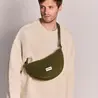 Hindbag Hindbag - crossbody bag andrea - wool effect khaki Hindbag Hindbag - crossbody bag andrea - wool effect khaki