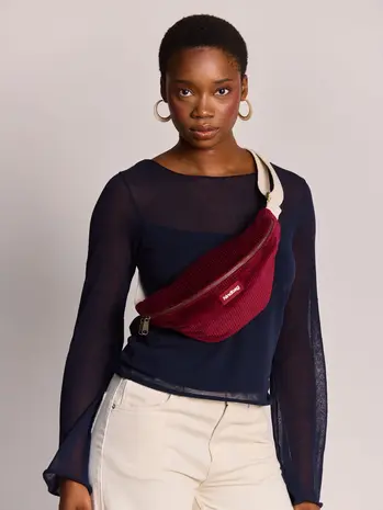 Hindbag Hindbag - fanny pack olivia - corduroy burgundy Hindbag Hindbag - fanny pack olivia - corduroy burgundy