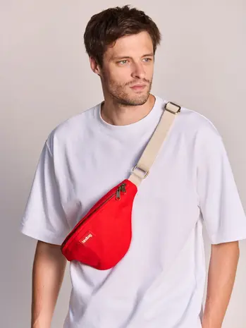Hindbag Hindbag - fanny pack olivia - cotton red Hindbag Hindbag - fanny pack olivia - cotton red