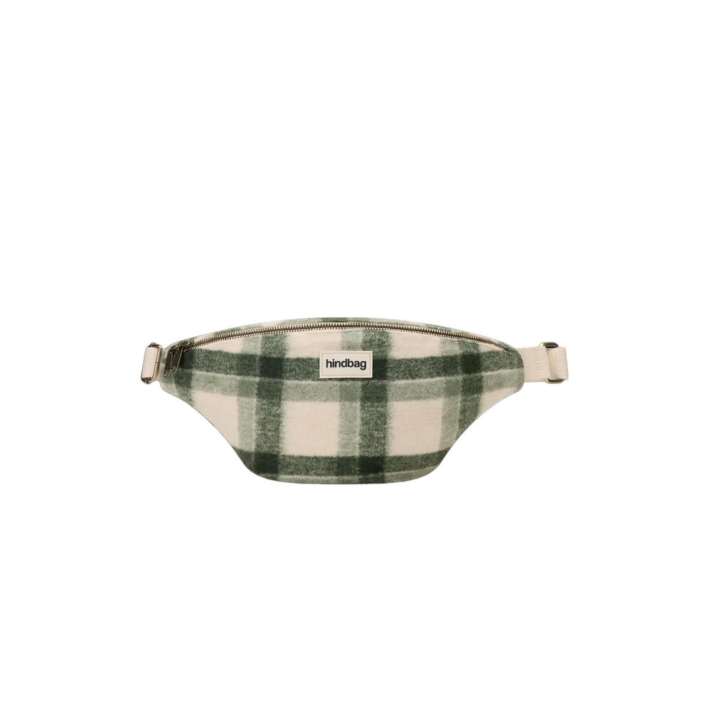 Hindbag Hindbag - fanny pack olivia - tartan green Hindbag Hindbag - fanny pack olivia - tartan green