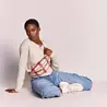 Hindbag Hindbag - fanny pack olivia - tartan red Hindbag Hindbag - fanny pack olivia - tartan red
