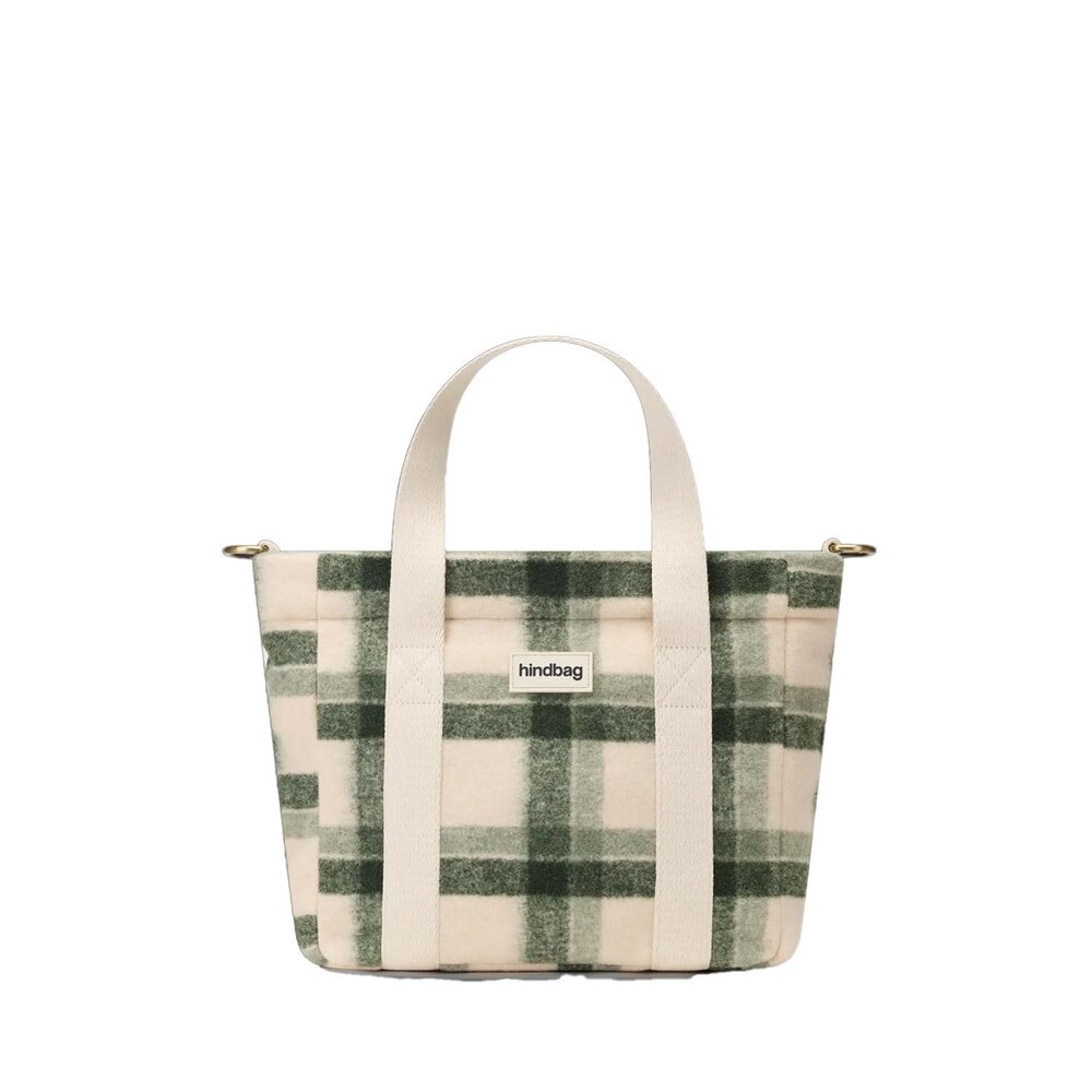 Hindbag Hindbag - handbag louise - tartan green Hindbag Hindbag - handbag louise - tartan green
