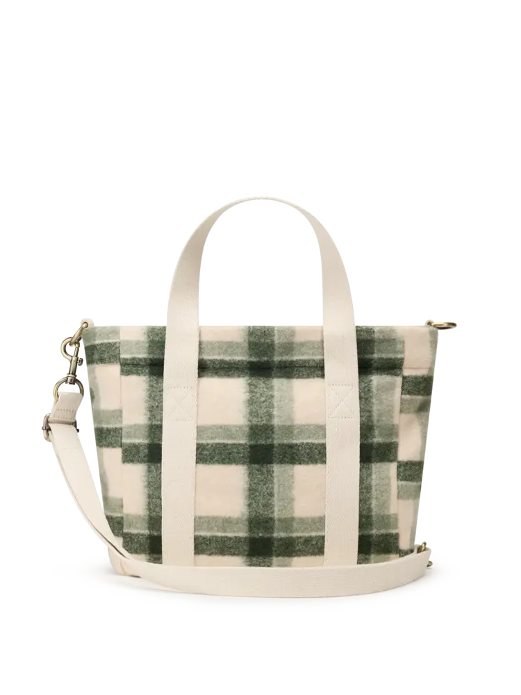 Hindbag Hindbag - handbag louise - tartan green Hindbag Hindbag - handbag louise - tartan green