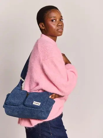 Hindbag Hindbag - multi-pocket bag emile - denim dark blue Hindbag Hindbag - multi-pocket bag emile - denim dark blue