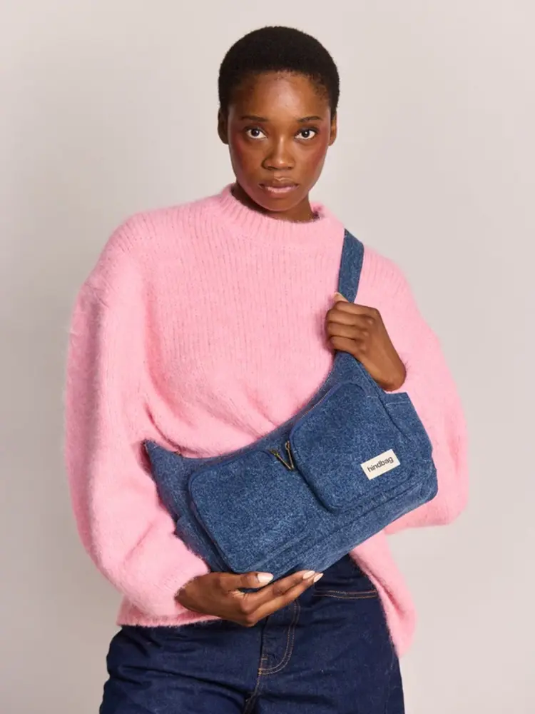 Hindbag Hindbag - multi-pocket bag emile - denim dark blue Hindbag Hindbag - multi-pocket bag emile - denim dark blue