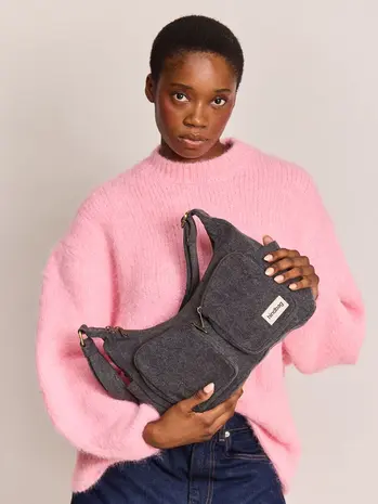Hindbag Hindbag - multi-pocket bag emile - denim dark grey Hindbag Hindbag - multi-pocket bag emile - denim dark grey