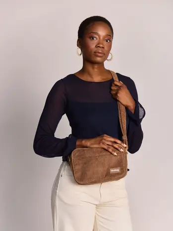 Hindbag Hindbag - reporter bag nino - corduroy macchiato Hindbag Hindbag - reporter bag nino - corduroy macchiato