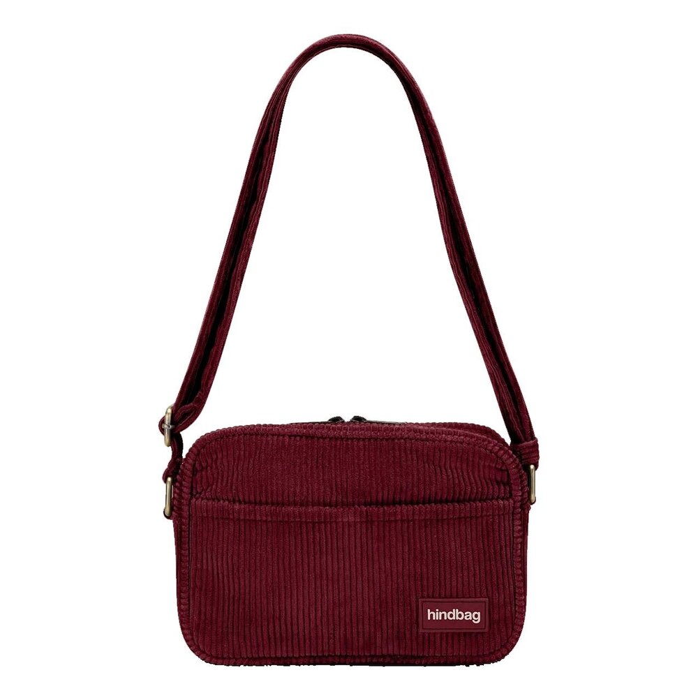 Hindbag Hindbag - reporter bag nino - corduroy burgundy Hindbag Hindbag - reporter bag nino - corduroy burgundy