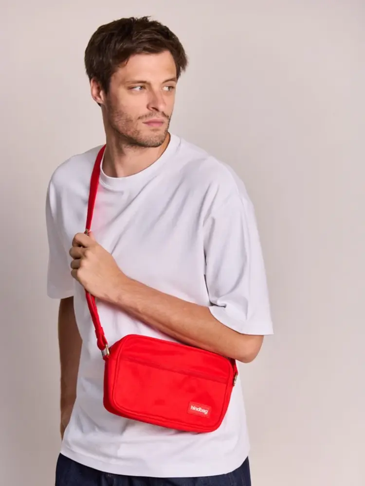 Hindbag Hindbag - reporter bag nino - cotton red Hindbag Hindbag - reporter bag nino - cotton red