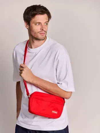 Hindbag Hindbag - reporter bag nino - cotton red Hindbag Hindbag - reporter bag nino - cotton red