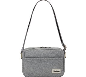 Hindbag Hindbag - reporter bag nino - wool effect grey