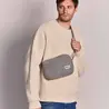 Hindbag Hindbag - reporter bag nino - wool effect grey
