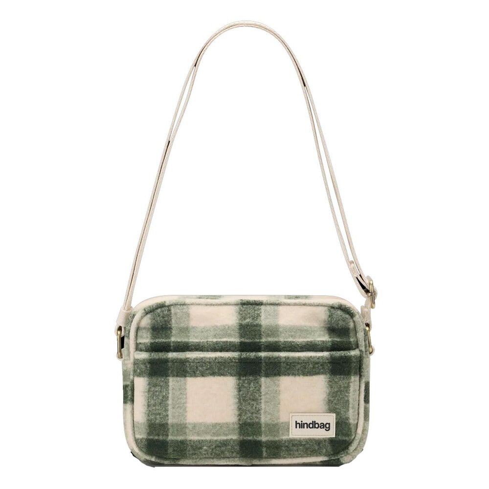 Hindbag Hindbag - reporter bag nino - tartan green Hindbag Hindbag - reporter bag nino - tartan green