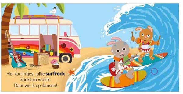 Clavis Clavis - geluidenboek - rockdeuntjes Clavis Clavis - geluidenboek - rockdeuntjes