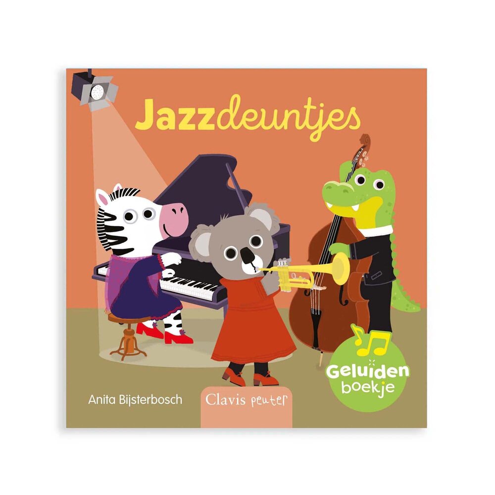 Clavis Clavis - geluidenboek - jazzdeuntjes Clavis Clavis - geluidenboek - jazzdeuntjes