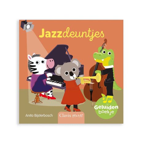 Clavis Clavis - geluidenboek - jazzdeuntjes Clavis Clavis - geluidenboek - jazzdeuntjes