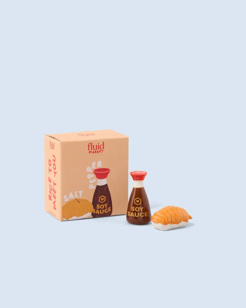Fluid Market Fluid market - peper- en zoutstel - sushi Fluid Market Fluid market - peper- en zoutstel - sushi