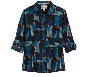 Seasalt Seasalt - larissa shirt - paint texture maritime Seasalt Seasalt - larissa shirt - paint texture maritime