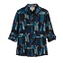 Seasalt - larissa shirt - paint texture maritime Seasalt - larissa shirt - paint texture maritime