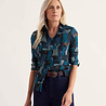 Seasalt Seasalt - larissa shirt - paint texture maritime Seasalt Seasalt - larissa shirt - paint texture maritime