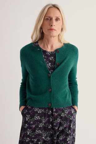 Seasalt Seasalt - tern tide cardigan - dark thyme Seasalt Seasalt - tern tide cardigan - dark thyme