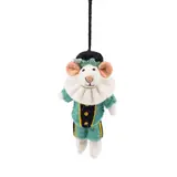 Sjaal met verhaal Sjaal met verhaal - hanger - pietermuis turquoise
