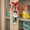 Sjaal met verhaal Sjaal met verhaal - hanger - pietermuis turquoise