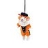 Sjaal met verhaal - hanger - pietermuis oranje
