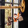Sjaal met verhaal Sjaal met verhaal - hanger - pietermuis oranje