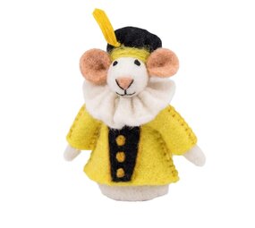 Sjaal met verhaal Sjaal met verhaal - vingerpopje - pietermuis geel Sjaal met verhaal Sjaal met verhaal - vingerpopje - pietermuis geel