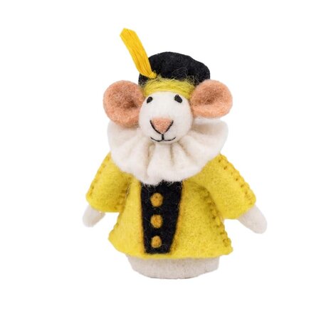 Sjaal met verhaal Sjaal met verhaal - vingerpopje - pietermuis geel Sjaal met verhaal Sjaal met verhaal - vingerpopje - pietermuis geel