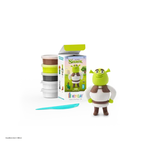 Hey Clay Hey Clay - boetseerklei Shrek - shrek (5 potjes) Hey Clay Hey Clay - boetseerklei Shrek - shrek (5 potjes)