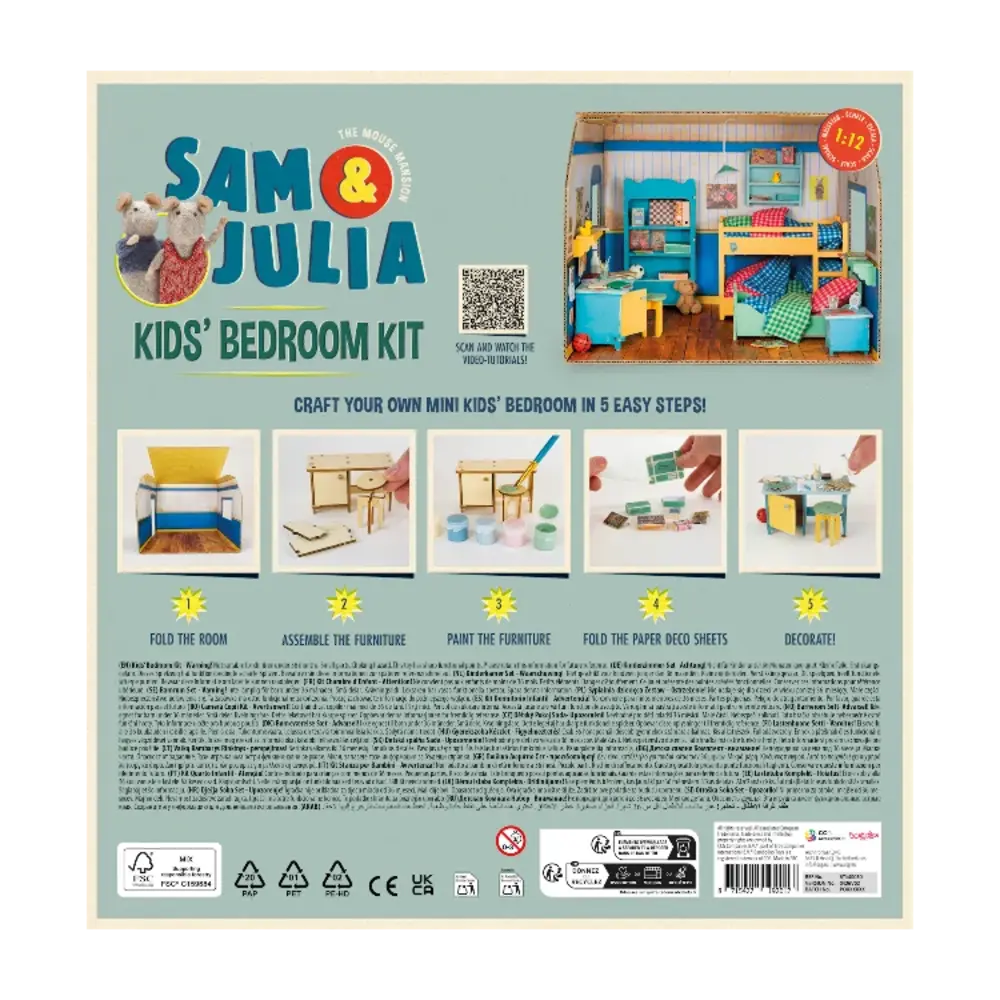Sam & Julia / Het Muizenhuis Sam & Julia - kinderkamer kit Sam & Julia / Het Muizenhuis Sam & Julia - kinderkamer kit