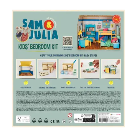 Sam & Julia / Het Muizenhuis Sam & Julia - kinderkamer kit Sam & Julia / Het Muizenhuis Sam & Julia - kinderkamer kit